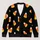 Candy Corn Halloween Motifs For Festive Fall Layering And Everyday Women's Seasonal Style All-over Print Knitted Cardigan - 1