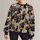 Black Cats Among Colorful Wildflowers for Whimsical Everyday Style and Cat Lovers All-over Print Knitted Sweater - 1