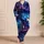 Cosmic Nebula Tones for Cozy Nights and Gift Giving, Soft Gift for Women and Men Satin Pajamas Set - 4