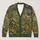 Mossy Woodland Meadow Scene for Relaxed Weekend Nature Layering, Cottagecore Women All-over Print Knitted Cardigan - 1