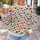 Colorful Heart Motif for Everyday Love, Casual Outings and Valentine Celebrations All-over Print Knitted Sweater - 5