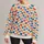 Colorful Heart Motif for Everyday Love, Casual Outings and Valentine Celebrations All-over Print Knitted Sweater - 1