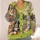 Impressionist Puppy Garden Scene For Spring Layering And Dog Lover Weekend Style All-over Print Knitted Cardigan - 4