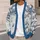 Nautical Sailing Ships And Octopus Ocean Motifs For Beach Days And Coastal Style All-over Print Knitted Cardigan - 5