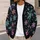 Colorful Snowflake Holiday Winter Style For Festive Everyday Layering For Women Cozy All-over Print Knitted Cardigan - 5