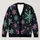 Colorful Snowflake Holiday Winter Style For Festive Everyday Layering For Women Cozy All-over Print Knitted Cardigan - 1