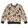 Gothic Skull, Rose And Butterfly Motifs For Alternative Fashion And Everyday Wear All-over Print Knitted Sweater - 4