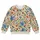 Blue Floral Hummingbirds for Garden Walks and Relaxed Weekend Outings All-over Print Knitted Sweater - 4