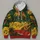 Three Tropical Parrots With Island Music For Relaxed Beach Days And Summer Getaways All-over Print Hoodie (Lightweight) - 4