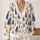 Watercolor Evergreen Trees For Cozy Winter Outings And Casual Everyday Layering For Women All-over Print Knitted Cardigan - 2