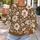 Ivory Wildflowers and Leaves for Cozy Thanksgiving Gatherings and Autumn Celebrations All-over Print Knitted Sweater - 5