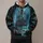 Pirate Shipwreck in Hidden Sea Cave for Dark Adventure Outings and Coastal Explorers All-over Print Hoodie (Lightweight) - 1