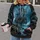 Pirate Shipwreck in Hidden Sea Cave for Dark Adventure Outings and Coastal Explorers All-over Print Hoodie (Lightweight) - 2