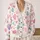 Pastel Heart Motifs for Romantic Beach Dates and Everyday Layering in Plus Size Style All-over Print Knitted Cardigan - 2
