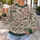 Vintage Teal And Blush Botanicals For Relaxed Everyday Style And Weekend Outings All-over Print Knitted Sweater - 5