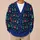Reindeer Evergreen Holiday Motifs For Cozy Christmas Gatherings And Winter Weekends All-over Print Knitted Cardigan - 6