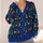 Reindeer Evergreen Holiday Motifs For Cozy Christmas Gatherings And Winter Weekends All-over Print Knitted Cardigan - 4