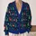 Reindeer Evergreen Holiday Motifs For Cozy Christmas Gatherings And Winter Weekends All-over Print Knitted Cardigan - 2