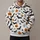 Halloween Bats, Spiders And Jack-O'-Lanterns For Spooky October Parties And Festive Nights All-over Print Hoodie (Lightweight) - 1
