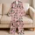 Penguin Cocoa Friends Cozy Winter Holiday Lounge Gift For Women And Teens At Home Satin Pajamas Set - 5