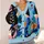 Retro Cat Motif For Beach Getaways And Casual Summer Layering For Plus Size Women All-over Print Knitted Cardigan - 4