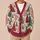 Christmas Tree Holiday Layering Gift Idea for Women, Cozy Festive Winter Weekend Style All-over Print Knitted Cardigan - 6