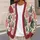 Christmas Tree Holiday Layering Gift Idea for Women, Cozy Festive Winter Weekend Style All-over Print Knitted Cardigan - 5
