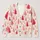 Pink And Red Evergreen Trees For Festive Winter Gatherings And Everyday Holiday Style All-over Print Knitted Cardigan - 1