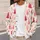 Pink And Red Evergreen Trees For Festive Winter Gatherings And Everyday Holiday Style All-over Print Knitted Cardigan - 5