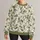 Olive Floral Blooms for Relaxed Spring Days and Sunny Weekend Getaways for Women All-over Print Knitted Sweater - 1