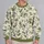 Olive Floral Blooms for Relaxed Spring Days and Sunny Weekend Getaways for Women All-over Print Knitted Sweater - 2