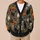 Halloween Pumpkin Cat Ghost and Witch Hat Motifs for Fall Party Outfits All-over Print Knitted Cardigan - 6