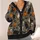 Halloween Pumpkin Cat Ghost and Witch Hat Motifs for Fall Party Outfits All-over Print Knitted Cardigan - 4
