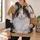 Calico Cat Portrait for Cozy Everyday Style and Cat Lover Gift Giving All-over Print Hoodie (Lightweight) - 6