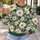 White Daisies and Green Leaves for Garden Gatherings and Everyday Spring Style for Women All-over Print Knitted Sweater - 5