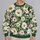 White Daisies and Green Leaves for Garden Gatherings and Everyday Spring Style for Women All-over Print Knitted Sweater - 2
