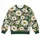White Daisies and Green Leaves for Garden Gatherings and Everyday Spring Style for Women All-over Print Knitted Sweater - 4