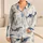 Whale Shark Ocean Motif for Relaxing Coastal Getaways and Everyday Lounging for Women Satin Pajamas Set - 1