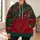 Red Tartan Snowflake Christmas Tree Holiday Style for Cozy Winter Celebrations All-over Print Hoodie (Lightweight) - 6