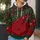Red Tartan Snowflake Christmas Tree Holiday Style for Cozy Winter Celebrations All-over Print Hoodie (Lightweight) - 5