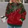 Red Tartan Snowflake Christmas Tree Holiday Style for Cozy Winter Celebrations All-over Print Hoodie (Lightweight) - 2
