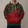 Red Tartan Snowflake Christmas Tree Holiday Style for Cozy Winter Celebrations All-over Print Hoodie (Lightweight) - 1