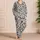 Ivory Leopard Spots for Cozy Bedtime Lounging, Chic Women's Nighttime Comfort at Home Satin Pajamas Set - 4