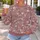 Dusty Rose Wildflower Blooms for Relaxed Spring Outings and Everyday Style All-over Print Knitted Sweater - 5