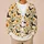 Bats And Golden Daisies For Cozy Autumn Cottagecore Halloween Season All-over Print Knitted Cardigan - 6