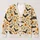 Bats And Golden Daisies For Cozy Autumn Cottagecore Halloween Season All-over Print Knitted Cardigan - 1