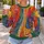 Colorful Floral Patchwork for Spring Garden Gatherings and Artful Everyday Style All-over Print Knitted Sweater - 5
