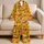 Cute Santa Gift Snowflake Holiday Sleepwear Set For Cozy Christmas Evenings At Home Satin Pajamas Set - 5