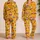 Cute Santa Gift Snowflake Holiday Sleepwear Set For Cozy Christmas Evenings At Home Satin Pajamas Set - 2