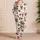 Santa Claus Holly Candy Cane Christmas Gift For Family Xmas Eve Cozy Winter Nights Satin Pajamas Set - 4